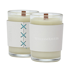 HARPER 8oz. Candle with Leather Sleeve